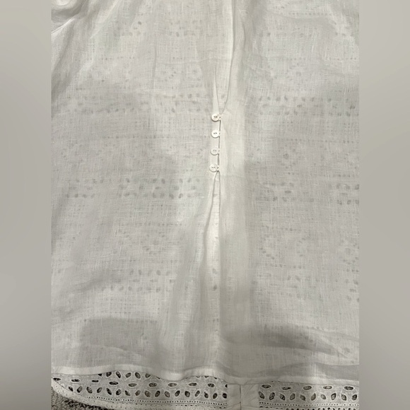 J.Jill Love Linen eyelet button down tunic - Picture 9 of 13